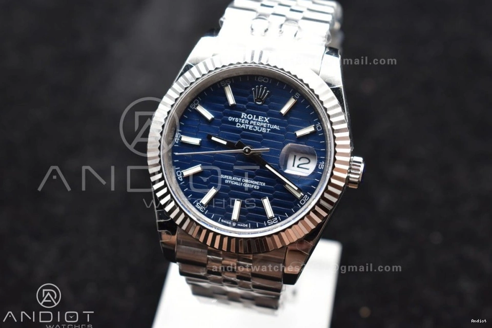 Steel Bracelet Markers Stick Jubilee 41 316L A2813 BPF on DateJust V2 SS 0514